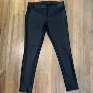 Express Faux Leather Leggings